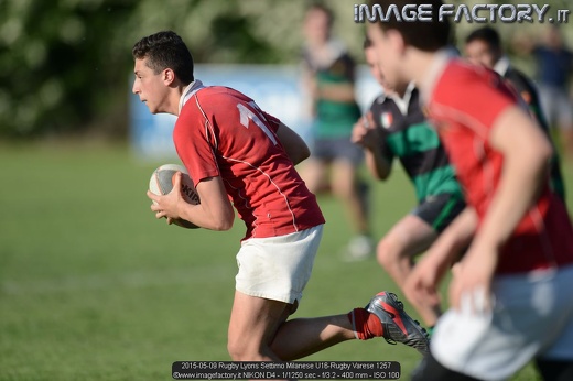 2015-05-09 Rugby Lyons Settimo Milanese U16-Rugby Varese 1257
